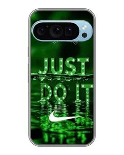 Чохол для Google Pixel 9 Pro з картинкою «Зелений неоновий Nike»