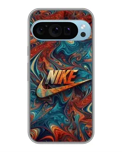 Чохол для Google Pixel 9 Pro з картинкою «Nike в абстракції»