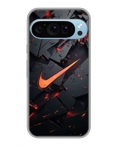 Чохол для Google Pixel 9 Pro з картинкою «Nike — ефект розломів»