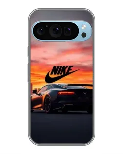 Чохол для Google Pixel 9 Pro з картинкою «Nike та суперкар»