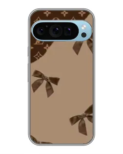 Чехол для Google Pixel 9 Pro с картинкой «LV — кофейный атлас»