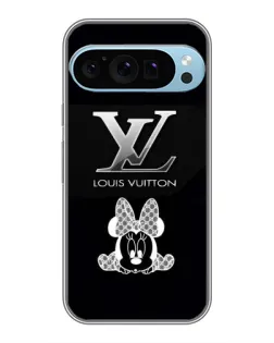 Чехол для Google Pixel 9 Pro с картинкой «LV и Минни Маус»