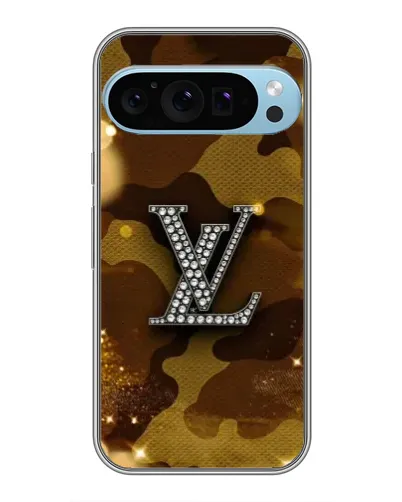 Чехол для Google Pixel 9 Pro с картинкой «Камуфляжный Louis Vuitton»