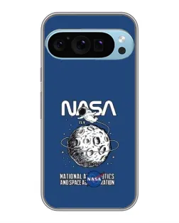 Чохол для Google Pixel 9 Pro з картинкою «NASA — місячна місія»