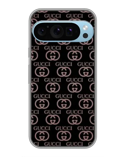 Чехол для Google Pixel 9 Pro с картинкой «Классическая монограмма Gucci»