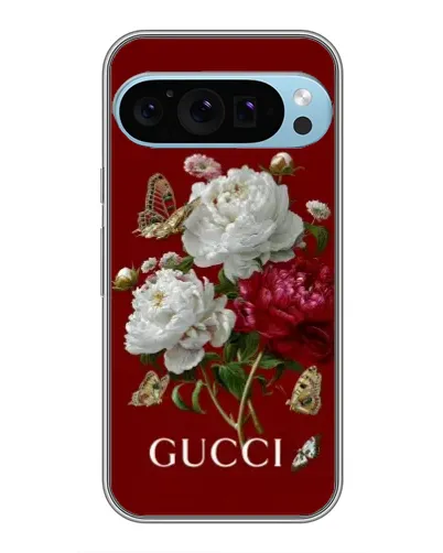 Чехол для Google Pixel 9 Pro с картинкой «Gucci —  сад»