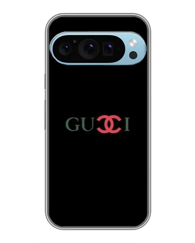 Чехол для Google Pixel 9 Pro с картинкой «Gucci — красный градиент»
