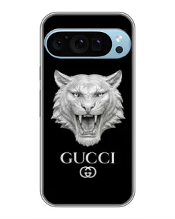 Чохол для Google Pixel 9 Pro з картинкою «Gucci — срібний лев»