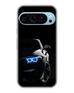 Чохол для Google Pixel 9 Pro з картинкою «BMW — нічний погляд»