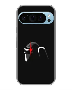 Чехол для Google Pixel 9 Pro с картинкой «Among Us шлем»