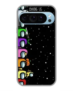 Чехол для Google Pixel 9 Pro с картинкой «Команда Among Us»