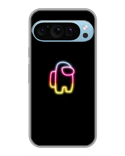 Чехол для Google Pixel 9 Pro с картинкой «Among Us градиент»