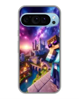 Чехол для Google Pixel 9 Pro с картинкой «Стив и космос»