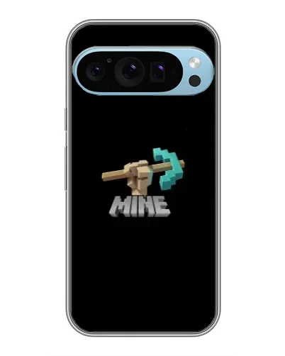 Чехол для Google Pixel 9 Pro с картинкой «Алмазная кирка»