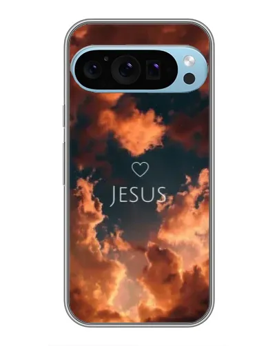 Чохол для Google Pixel 9 Pro з картинкою «Сяйво Імені Jesus»