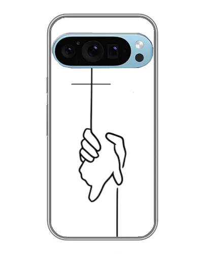 Чохол для Google Pixel 9 Pro з картинкою «Рука тримає»
