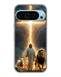 Чохол для Google Pixel 9 Pro з картинкою «Лев Юди та Світло»