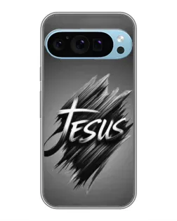 Чохол для Google Pixel 9 Pro з картинкою «Напис Jesus Graffiti»