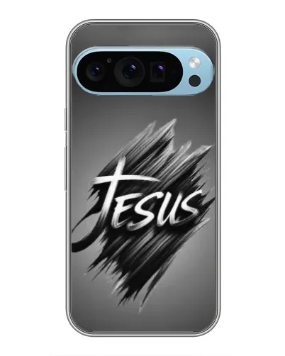 Чохол для Google Pixel 9 Pro з картинкою «Напис Jesus Graffiti»