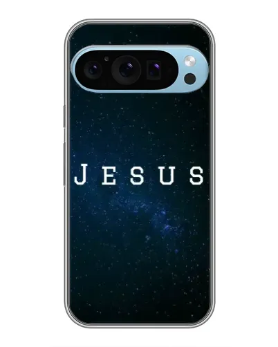Чохол для Google Pixel 9 Pro з картинкою «Зоряне небо Jesus»