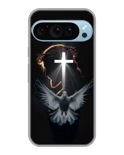 Чохол для Google Pixel 9 Pro з картинкою «Голуб та Світло»