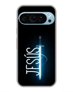 Чохол для Google Pixel 9 Pro з картинкою «Меч Духа Jesus»