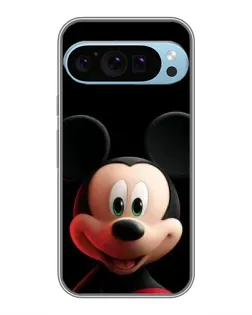 Чехол для Google Pixel 9 Pro с картинкой «Улыбающийся Микки Маус»