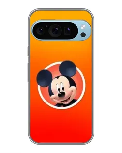 Чехол для Google Pixel 9 Pro с картинкой «Mickey в круге»