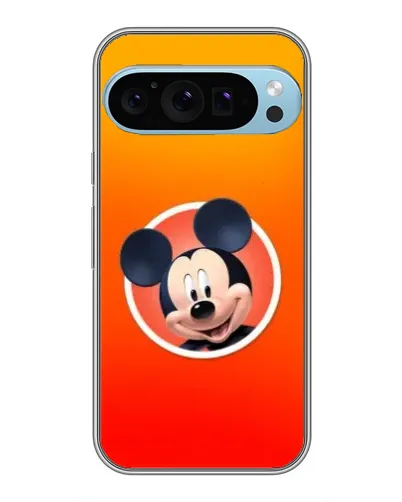 Чехол для Google Pixel 9 Pro с картинкой «Mickey в круге»