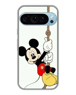 Чехол для Google Pixel 9 Pro с картинкой «Mickey на канате»