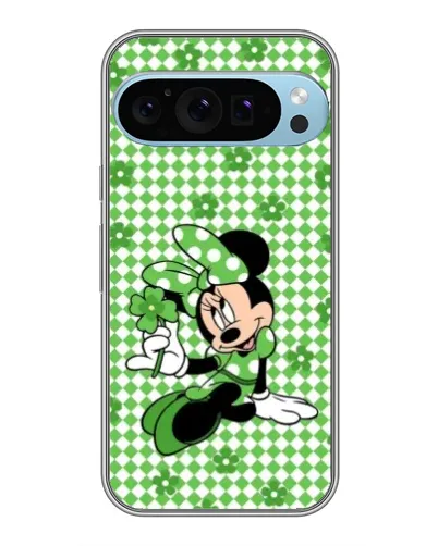 Чехол для Google Pixel 9 Pro с картинкой «Mickey в клетку»