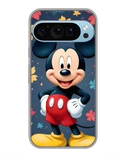 Чехол для Google Pixel 9 Pro с картинкой «Осенний Mickey Mouse»