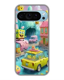 Чехол для Google Pixel 9 Pro с картинкой «Монстр-трак приключения»