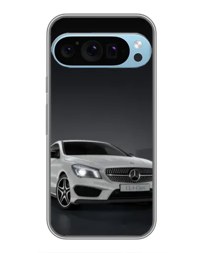 Чехол для Google Pixel 9 Pro с картинкой «Mercedes AMG GT Silver»