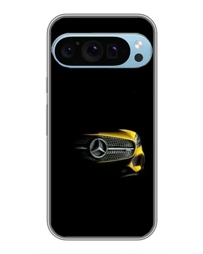 Чехол для Google Pixel 9 Pro с картинкой «Mercedes — ретро стиль»