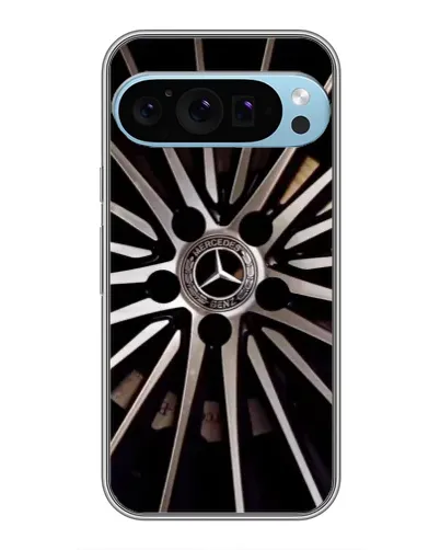 Чехол для Google Pixel 9 Pro с картинкой «Диск Mercedes»