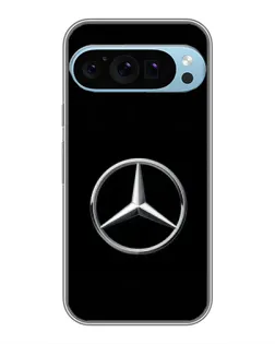 Чехол для Google Pixel 9 Pro с картинкой «Mercedes классический лого»