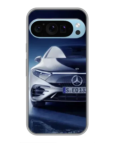 Чехол для Google Pixel 9 Pro с картинкой «Mercedes EQ — будущее»