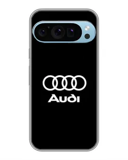 Чехол для Google Pixel 9 Pro с картинкой «Классическое лого Audi»