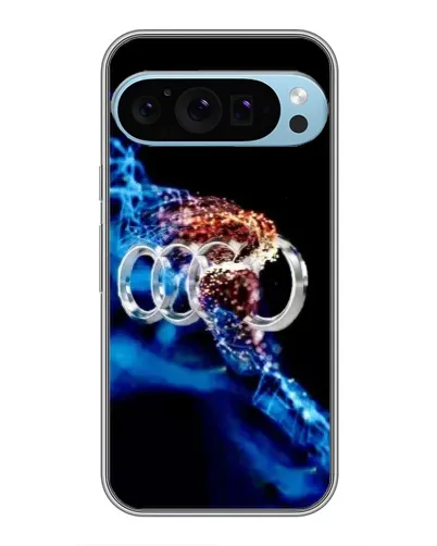 Чехол для Google Pixel 9 Pro с картинкой «Энергия лого Audi»