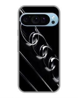 Чехол для Google Pixel 9 Pro с картинкой «Audi — абстрактные кольца»
