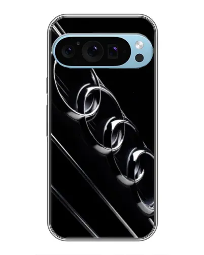 Чехол для Google Pixel 9 Pro с картинкой «Audi — абстрактные кольца»