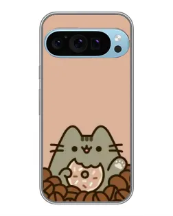 Чехол для Google Pixel 9 Pro с картинкой «Кофейный Пушин»
