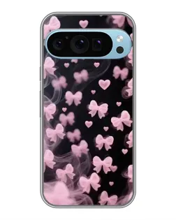 Чехол для Google Pixel 9 Pro с картинкой «Неоновое кружево»