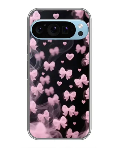 Чехол для Google Pixel 9 Pro с картинкой «Неоновое кружево»