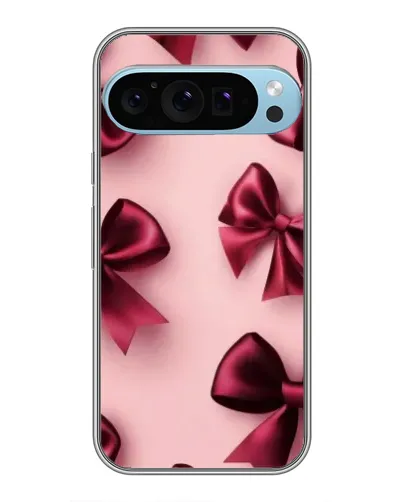 Чехол для Google Pixel 9 Pro с картинкой «Бордовый атлас»