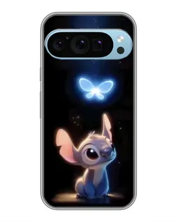 Чехол для Google Pixel 9 Pro с картинкой «Сияющий Стич»