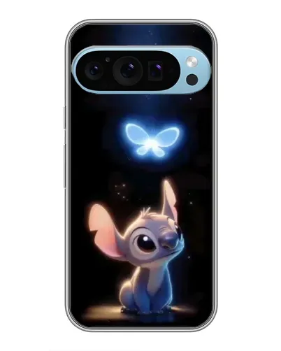 Чехол для Google Pixel 9 Pro с картинкой «Сияющий Стич»