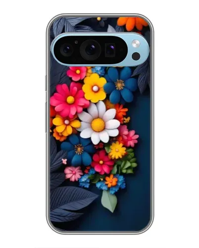Чехол для Google Pixel 9 Pro с картинкой «Цветочная феерия»