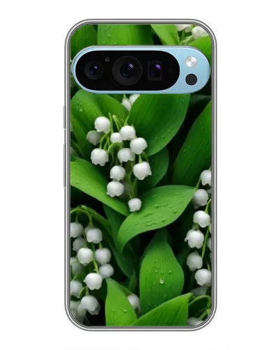 Чехол для Google Pixel 9 Pro с картинкой «Ландыши в зелени»